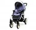 Kočárek 4v1 BabyLux White Lux Levander