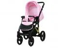 Kočárek 2v1 BabyLux UZO GOLD Sweet Pink