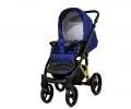 Kočárek 3v1 BabyLux UZO GOLD SAILOR BLUE