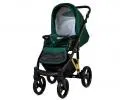 Kočárek 3v1 BabyLux UZO GOLD BOTTLE GREEN
