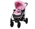 Kočárek 2v1 BabyLux Qbaro Sweet Pink