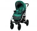 Kočárek 3v1 BabyLux Qbaro Bottle Green