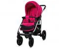 Kočárek 4v1 BabyLux Qbaro Magenta