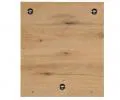 Zrcadlo bez rámu NOVA OAK 50 cm