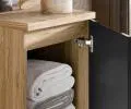 Koupelnová skříňka pod desku LUXOR BLACK 30 cm