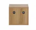 Koupelnový regál kostka NOVA OAK A 26.7x27.9cm