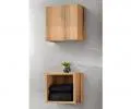 Koupelnový regál kostka NOVA OAK A 26.7x27.9cm