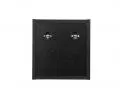 Koupelnový regál kostka NOVA BLACK A 26.7x27.9cm