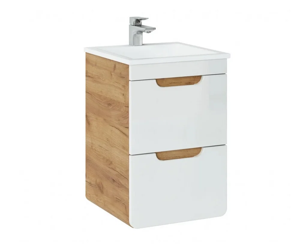 Zápustné keramické umývadlo CFP 42cm, biela