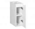 Koupelnový regál pod pracovní desku NOVA WHITE 20 cm