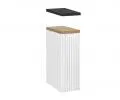 Koupelnový regál pod pracovní desku NOVA WHITE 20 cm