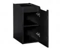 Koupelnová skříňka pod pracovní desku NOVA BLACK D2 30cm