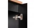Koupelnová skříňka pod pracovní desku NOVA BLACK D2 30cm