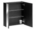 Koupelnová skříňka se zrcadlem SANTA FE BLACK 60cm