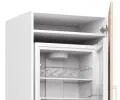 Kuchyňská skříň pro vestavnou lednici LIMA DubSonoma / Bílá