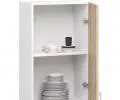Kuchyňská skříňka LIMA šířka 50cm výška 72cm Dub Sonoma / Bílá
