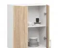 Kuchyňská skříňka LIMA šířka 60cm výška 72cm Dub Sonoma / Bílá