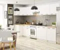 Kuchyňská skříňka OLIVIA se zásuvkami – 80 cm | Bílá / Dub Sonoma