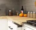 Kuchyňská skříňka OLIVIA se zásuvkami – 80 cm | Bílá / Dub Sonoma