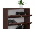 Botník se 4 přihrádkami 60cm - wenge