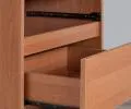 Šatní skříň s otočnými dveřmi 90cm olše