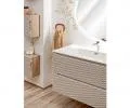 Koupelnová skřínka pod umyvadlo OCEAN BEIGE 120 cm