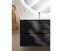 Koupelnová skřínka pod umyvadlo OCEAN BLACK 120 cm