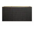 Koupelnová skříňka pod umyvadlo LUXOR BLACK 120 cm