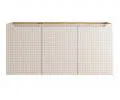 Koupelnová skřínka pod umyvadlo LUXOR BEIGE 120 cm