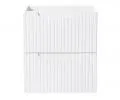 Koupelnová skříňka pod umyvadlo NOVA WHITE 2S 50 cm