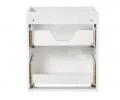 Koupelnová skříňka pod umyvadlo NOVA WHITE 2S 50 cm