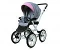 Kočárek 2v1 BabyLux  ROSSO LIGHT PINK