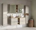 Koupelnová skříňka BELLA CASHMERE 100cm + deska + regál