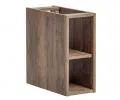 Koupelnová skříňka SANTA FE OAK 100cm + deska + umyvadlo + regál