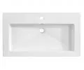 Koupelnová skříňka FIJI WHITE 100cm + umyvadlo