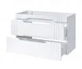 Koupelnová skříňka FIJI WHITE 100cm + umyvadlo