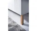 Koupelnová skříňka FIJI WHITE 100cm + umyvadlo