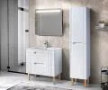Koupelnová skříňka FIJI WHITE 100cm + umyvadlo