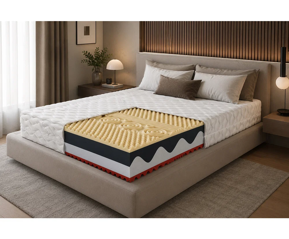 Pěnová matrace DONNA SILVERCARE 80x200 cm 29 cm
