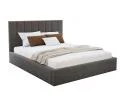 Čalouněná postel COLORADO 180x200 s kovovým zdvižným roštem TMAVĚ ŠEDÁ PARIS