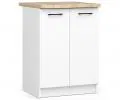 Kuchyňská sestava OLIVIA G1 – 200 cm | Bílá / Dub Sonoma
