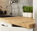 Kuchyňská sestava OLIVIA – 1.8 m | Bílá / Dub Sonoma