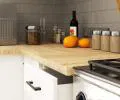 Kuchyňská sestava OLIVIA 2,4m Bílá / Dub Sonoma