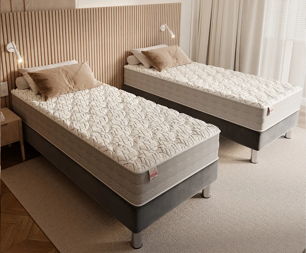Pěnová matrace AVELLINO NANO JERSEY BORDER VISCO 160x200 cm 27 cm