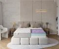 Pěnová matrace AVELLINO NANO JERSEY BORDER VISCO 160x200 cm 27 cm
