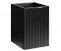 Koupelnová skříňka s košem na prádlo ADEL BLACK 40 cm