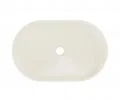 Keramické umyvadlo RIVER na desku, 55 cm, barva slonová kost