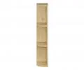 Koupelnový otevřený regál DUB CREMONA 15 cm