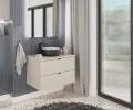 Koupelnová skříňka pod umyvalo DALIA CASHMERE 80 cm / 2 zásuvky