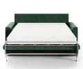Rozkládací pohovka VIBO ZELENÁ SZTRUKS 140x197cm